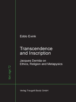 cover image of Transcendence and Inscription